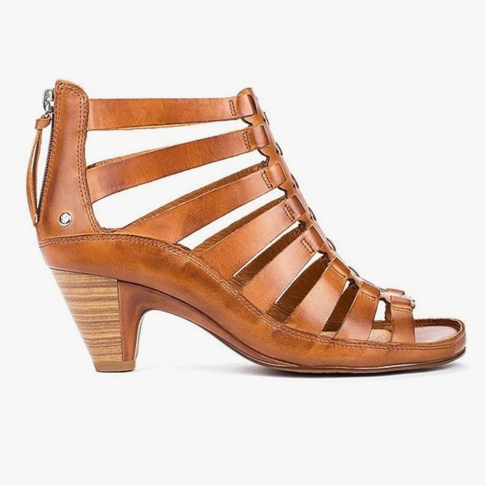 PIKOLINOS Women's Heels Open Toe Sandals , Brandy , 9.5 US - Picture 3 of 16